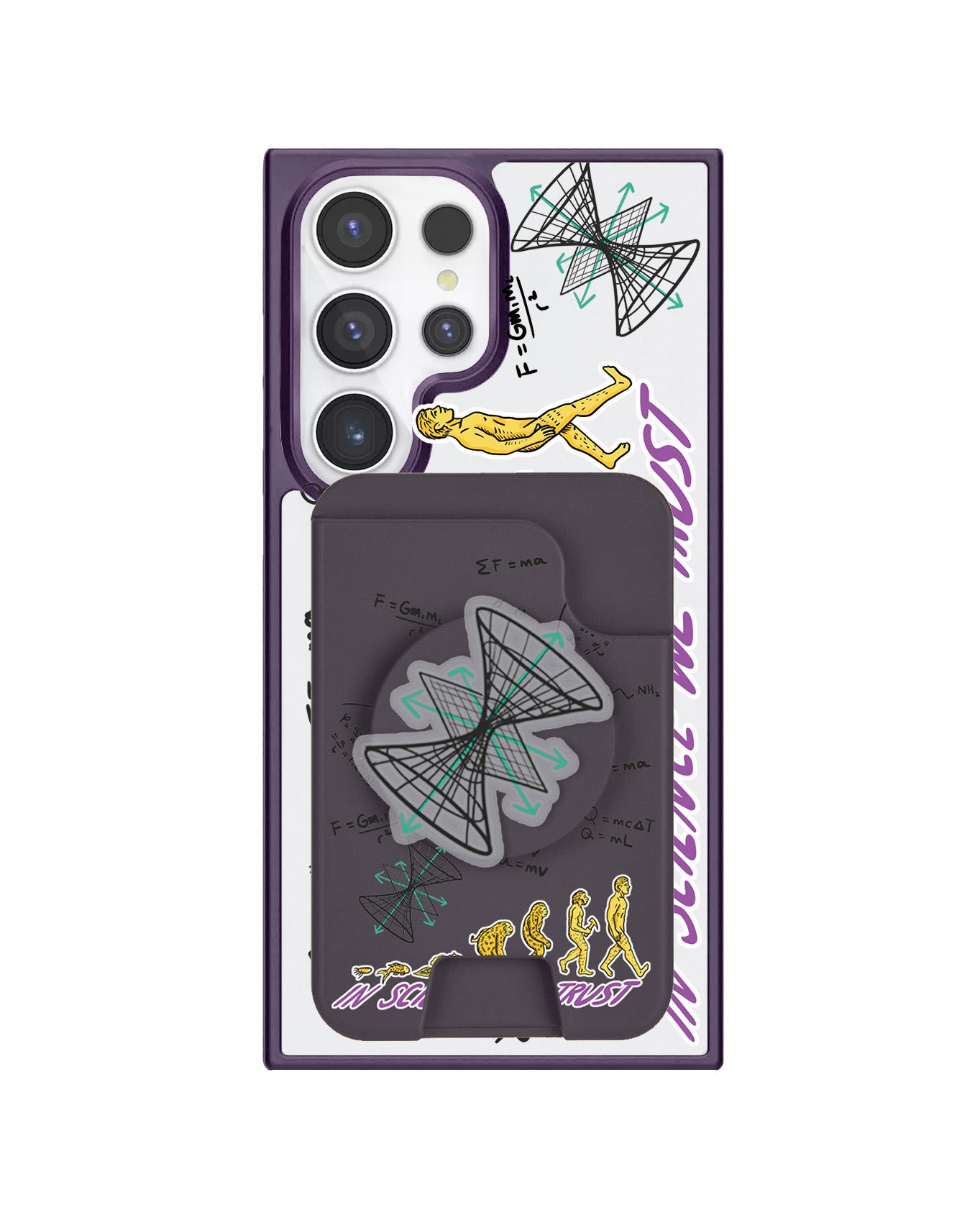 Android Magpop Wallet - Science 1