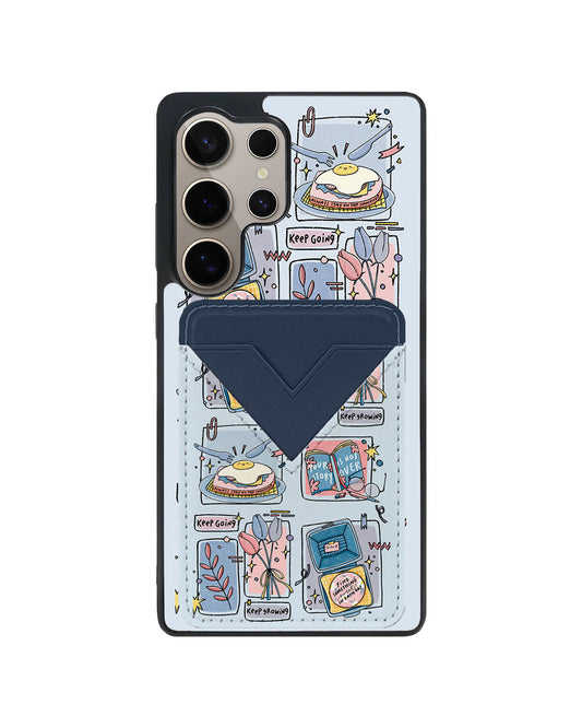 Android Avant Wallet Case - Grow (Sunnysidearteu)