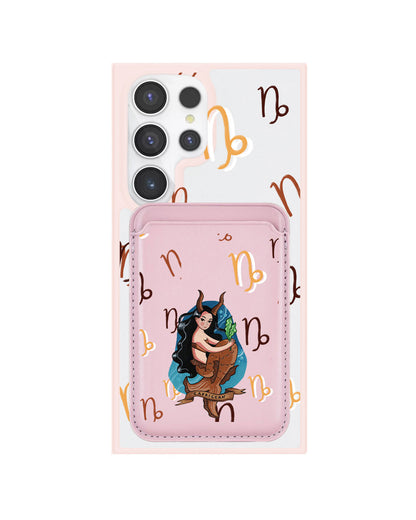 Android Magnetic Wallet Case - Capricorn