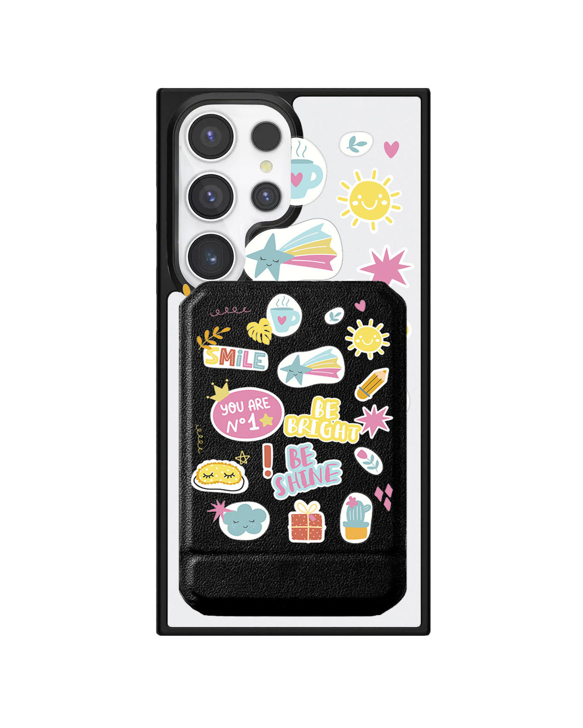 Android Magnetic Multifold Wallet - Self Love Sticker Pack 3.0