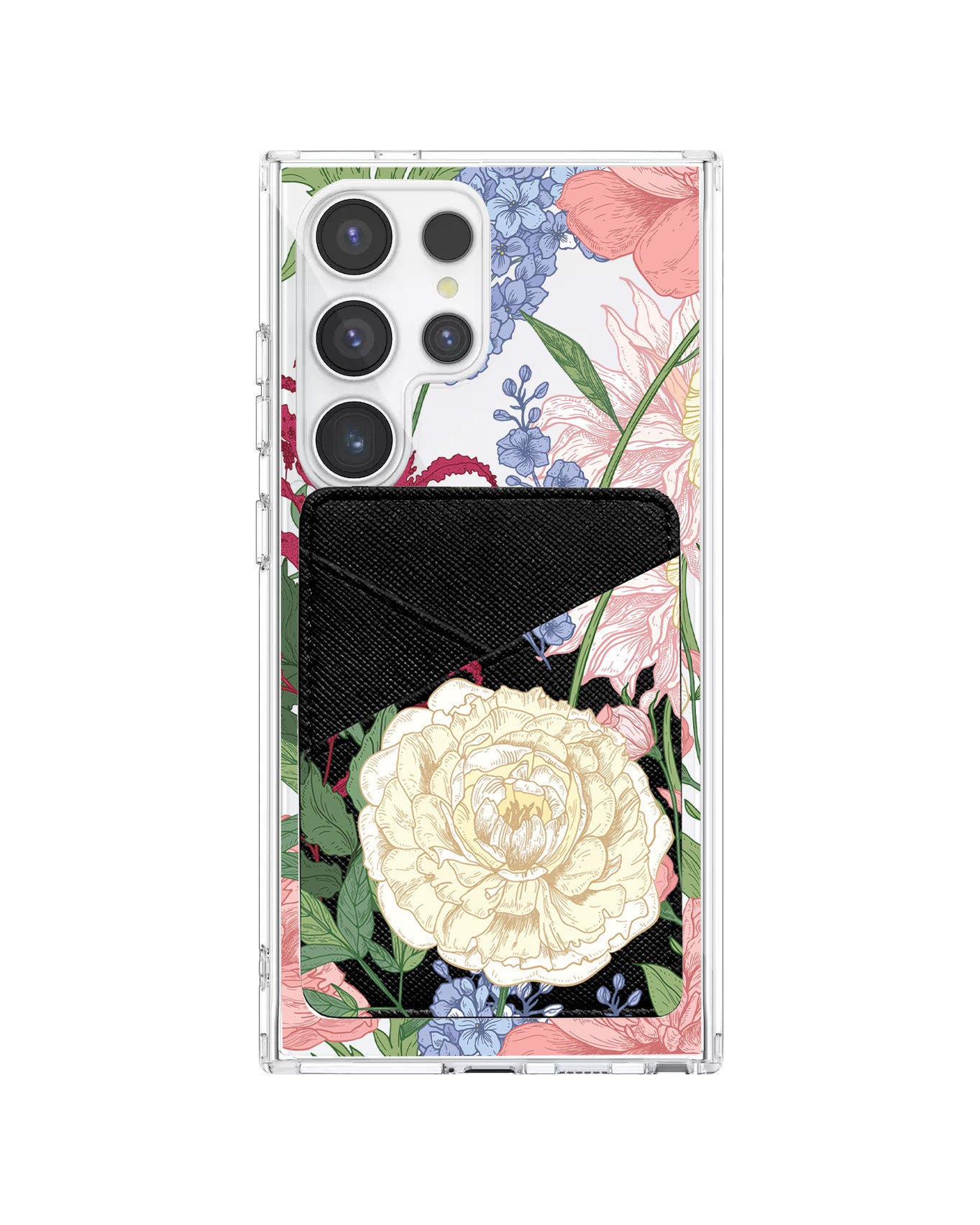 Android Phone Wallet Case - July Delphinium
