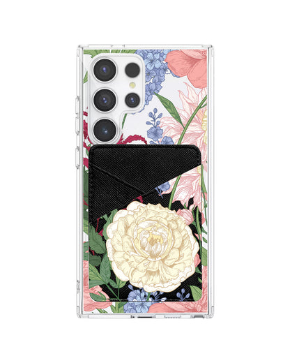 Android Phone Wallet Case - July Delphinium