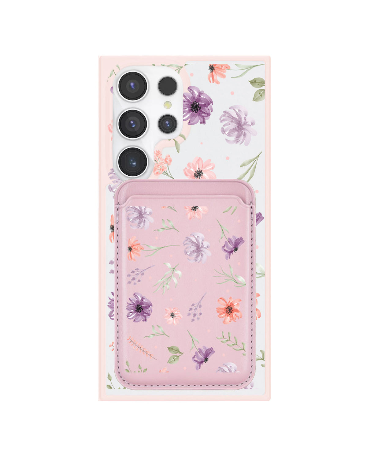 Android Magnetic Wallet Case - Botanical Garden 3.0