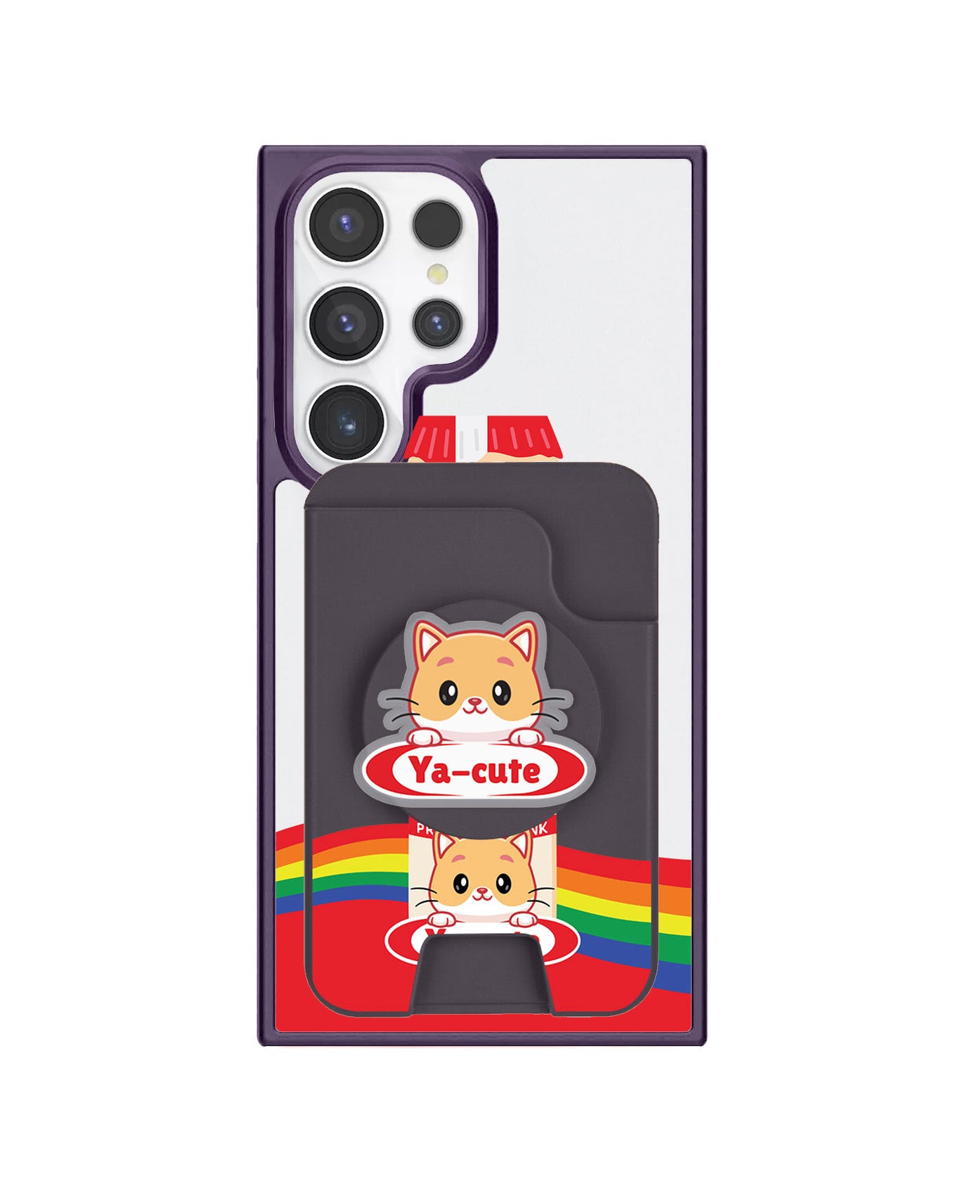 Android Magpop Wallet - Yacute Cat