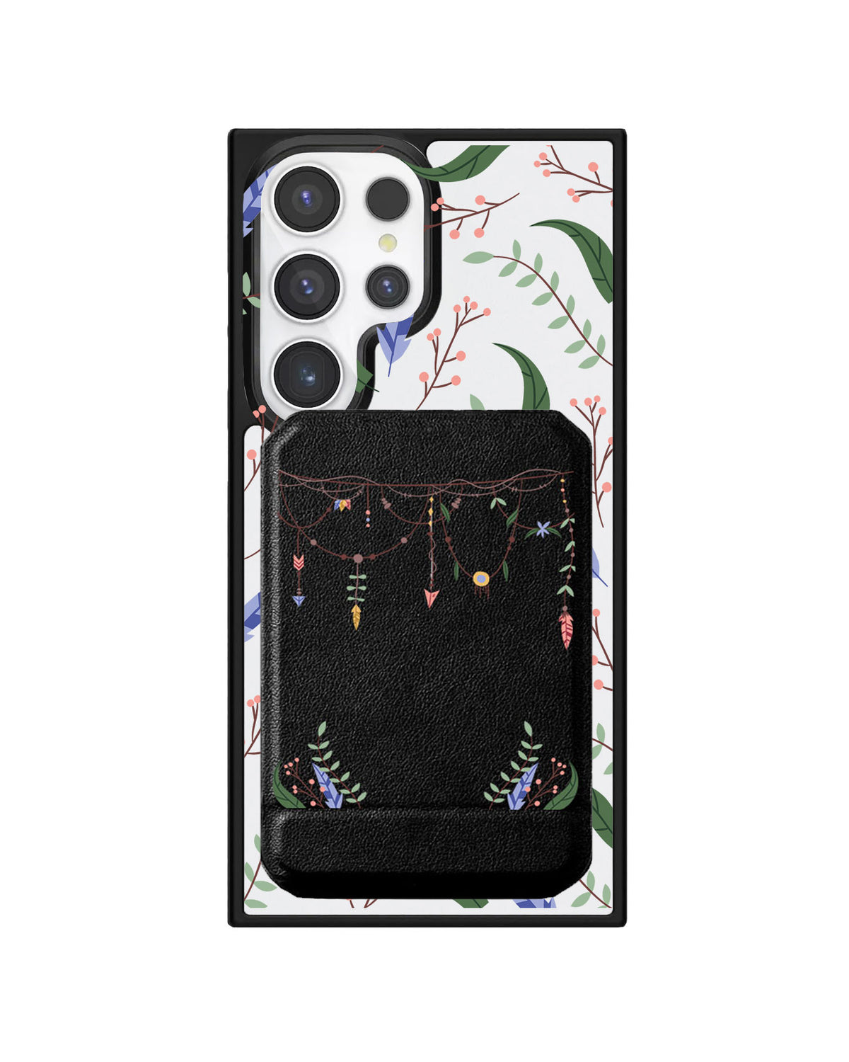 Android Magnetic Multifold Wallet - Bohemian