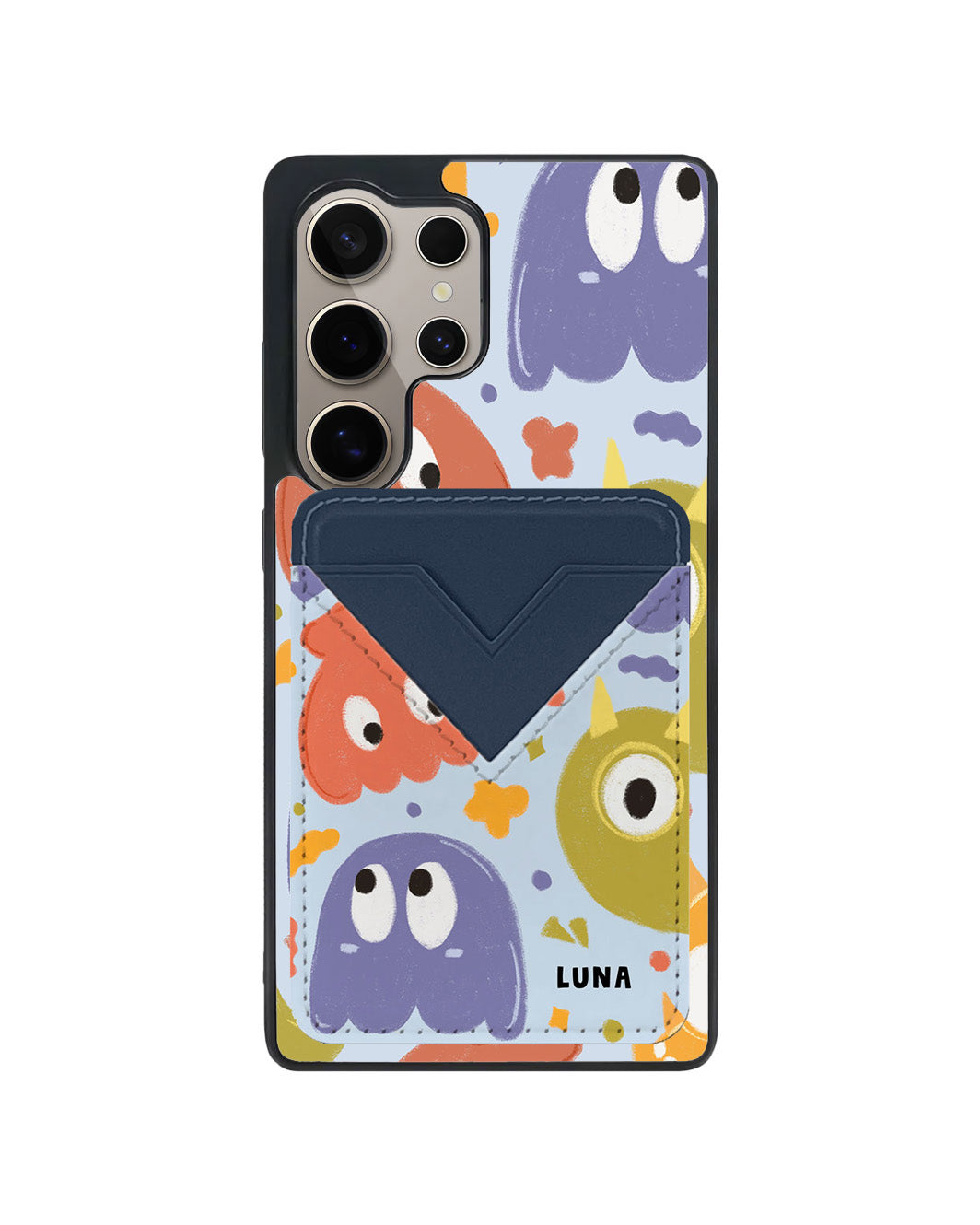 Android Avant Wallet Case - Cute Monster 1.0