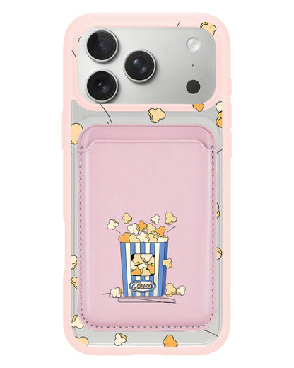 iPhone Magnetic Wallet Case - Popcorn