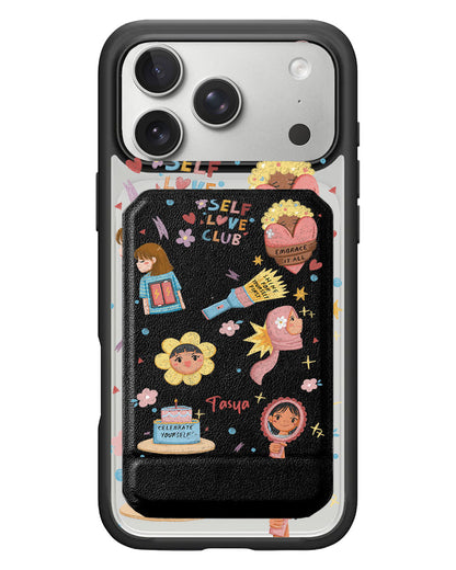 iPhone Magnetic Multifold Wallet - Self Love Club