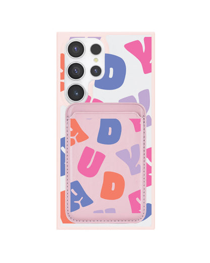 Android Magnetic Wallet Case - Chubby Monogram