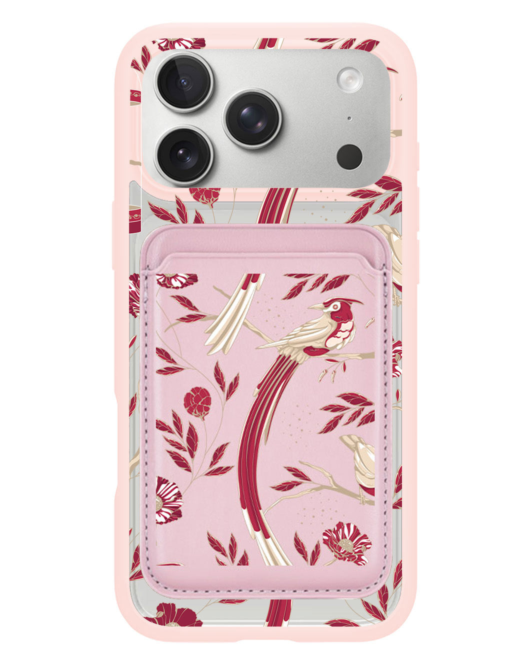iPhone Magnetic Wallet Case - Lovebird 8.0