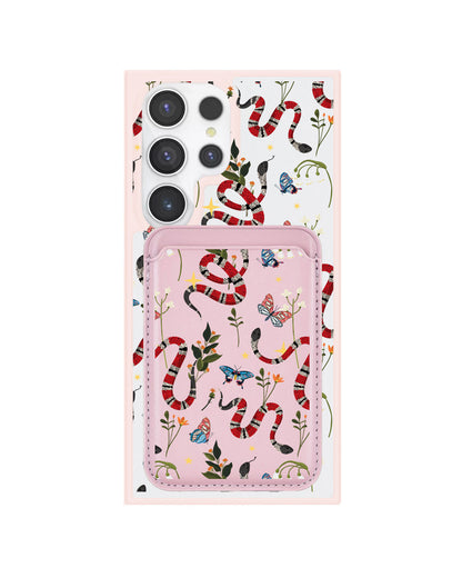 Android Magnetic Wallet Case - Serpente