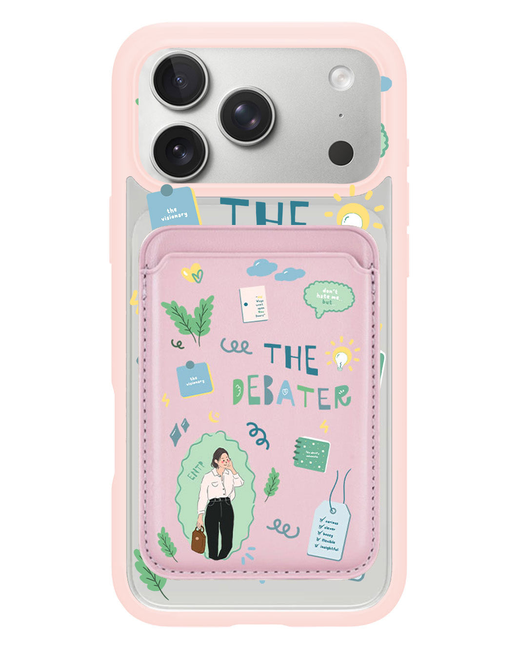 iPhone Magnetic Wallet Case - ENTP