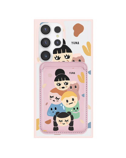 Android Magnetic Wallet Case - Doodle 1