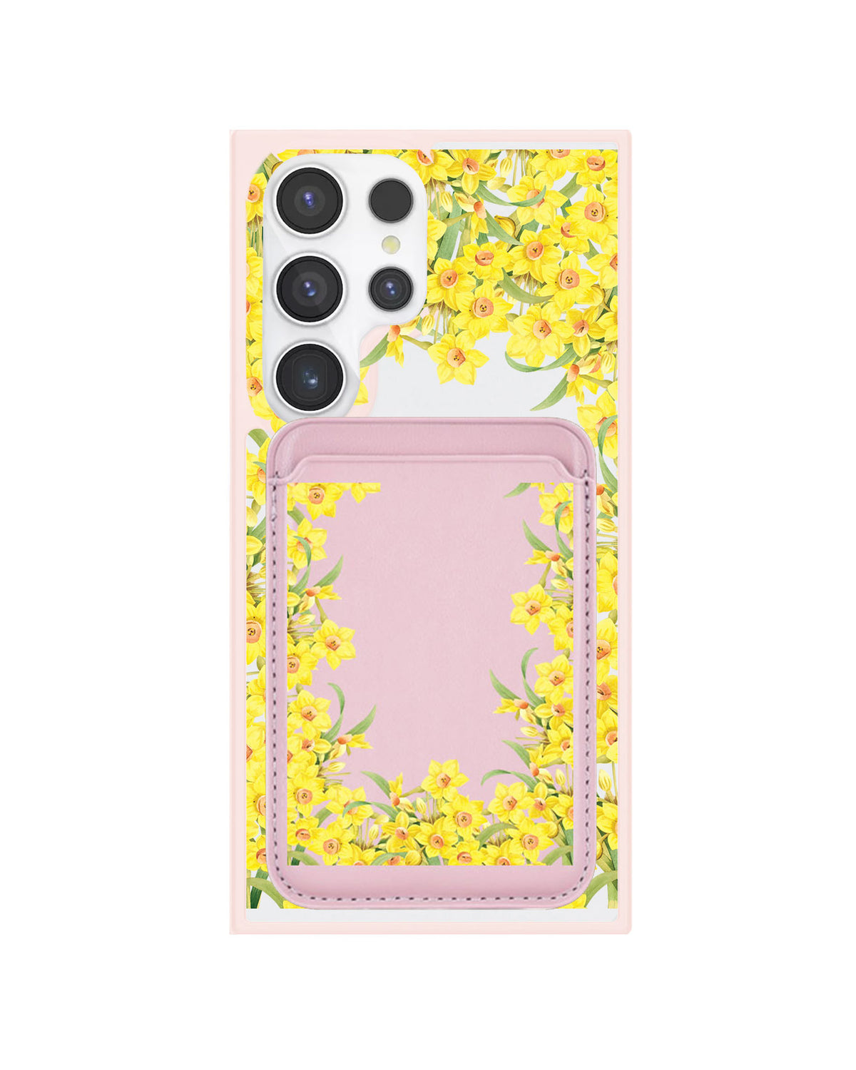 Android Magnetic Wallet Case - March Daffodil