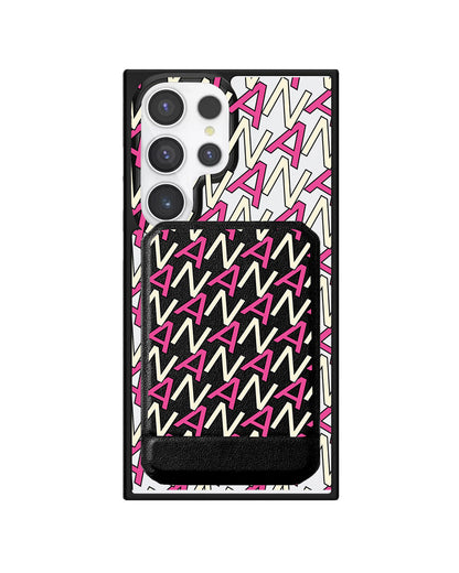 Android Magnetic Multifold Wallet - Initial Monogram 6.0