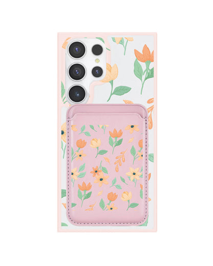 Android Magnetic Wallet Case - Birth Flower 4.0
