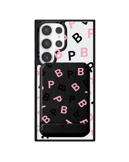Android Magnetic Multifold Wallet - Blackpink Monogram