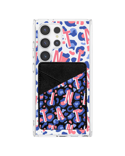 Android Phone Wallet Case - Leopard Monogram 1.0