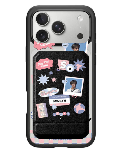 iPhone Magnetic Multifold Wallet - Seventeen World