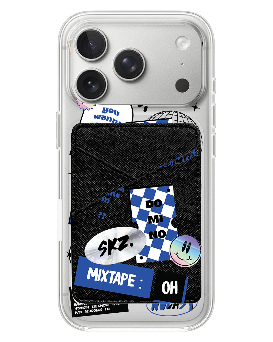 iPhone Phone Wallet Case - SKZ Sticker Pack