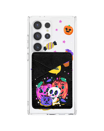 Android Phone Wallet Case - Pumpkins Monster