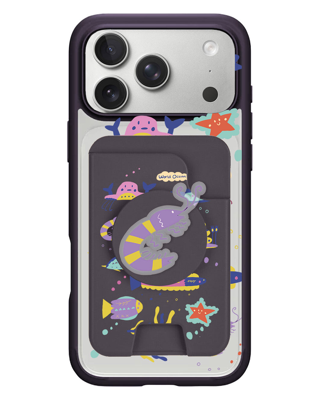 iPhone Magpop Wallet - Ocean World