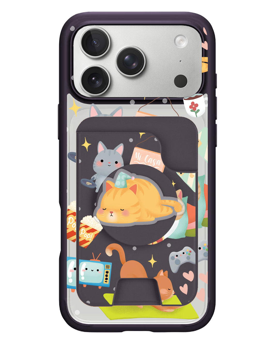 iPhone Magpop Wallet - Stay Home