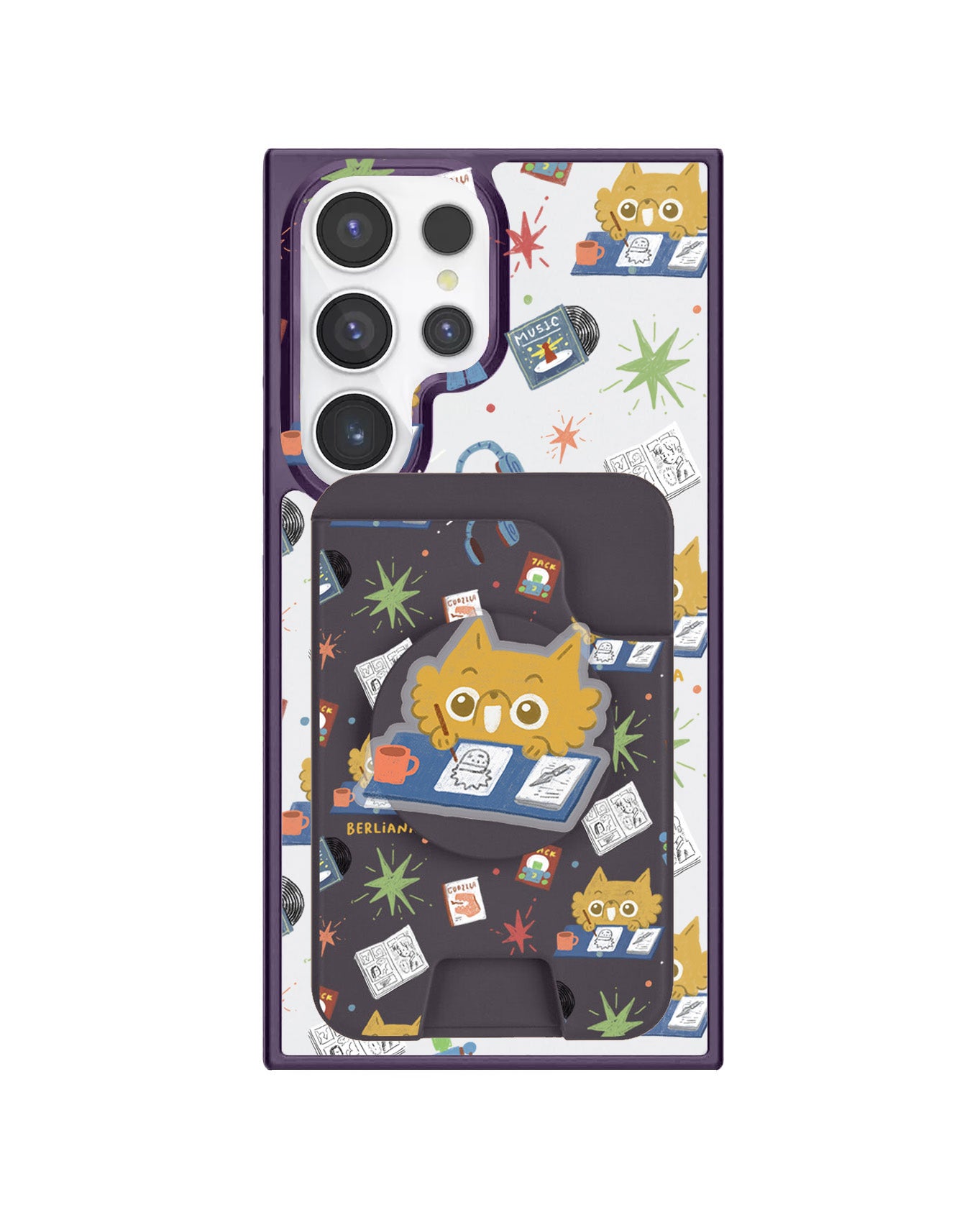 Android Magpop Wallet - Too Much Hobbies