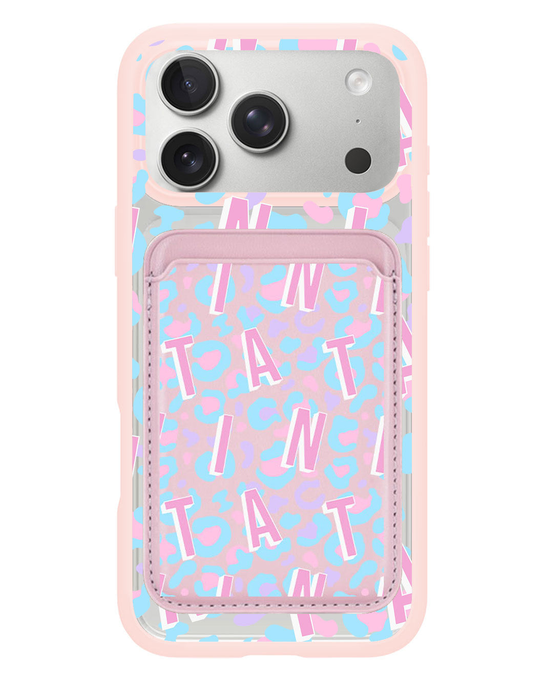 iPhone Magnetic Wallet Case - Leopard Monogram 6.0