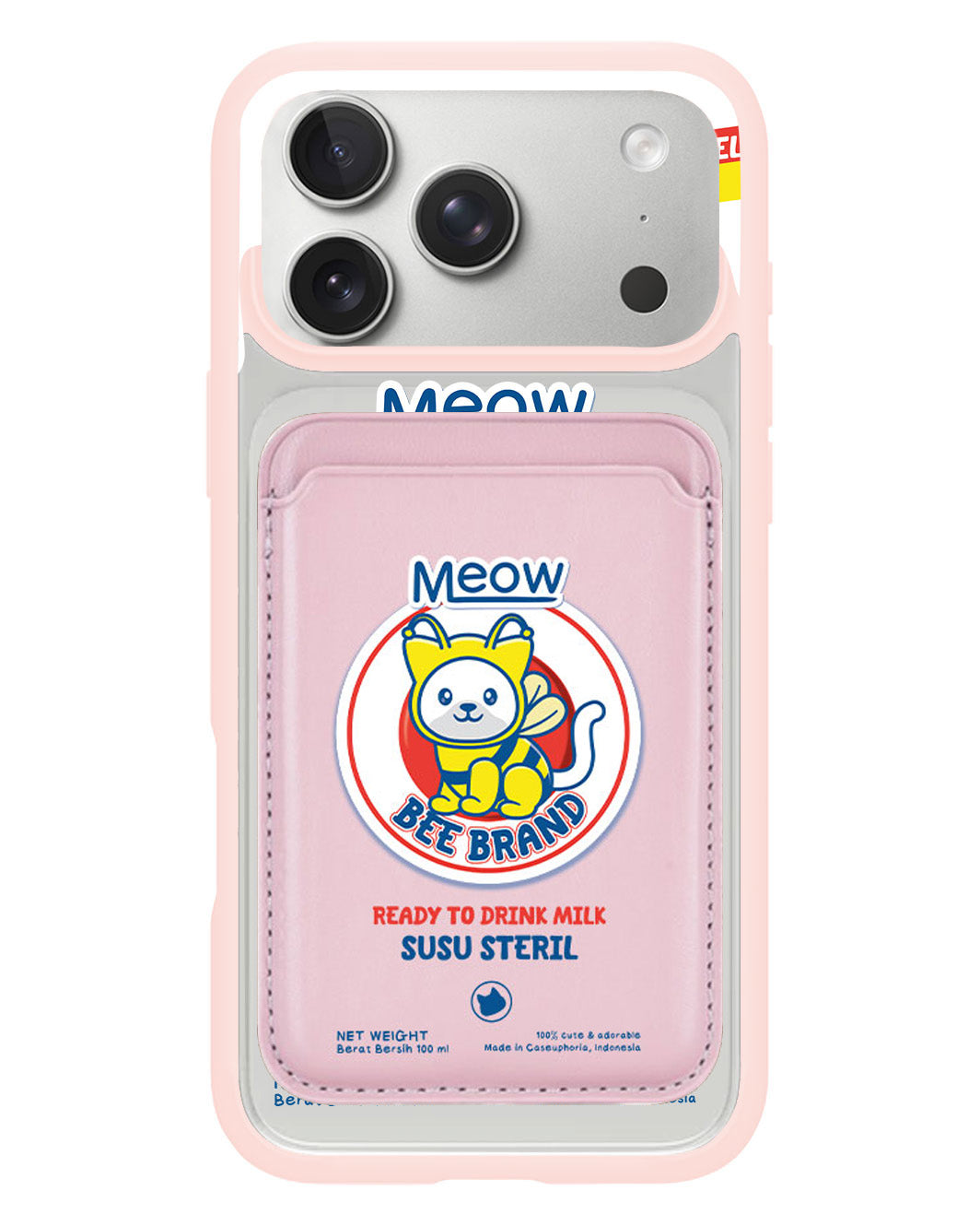 iPhone Magnetic Wallet Case - Bee Brand
