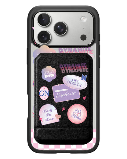 iPhone Magnetic Multifold Wallet - BTS Proof