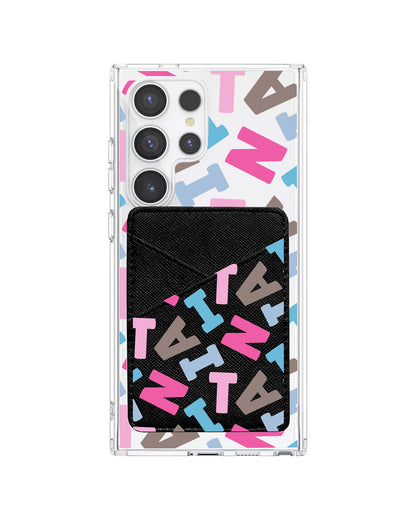 Android Phone Wallet Case - Scattered Monogram 2.0