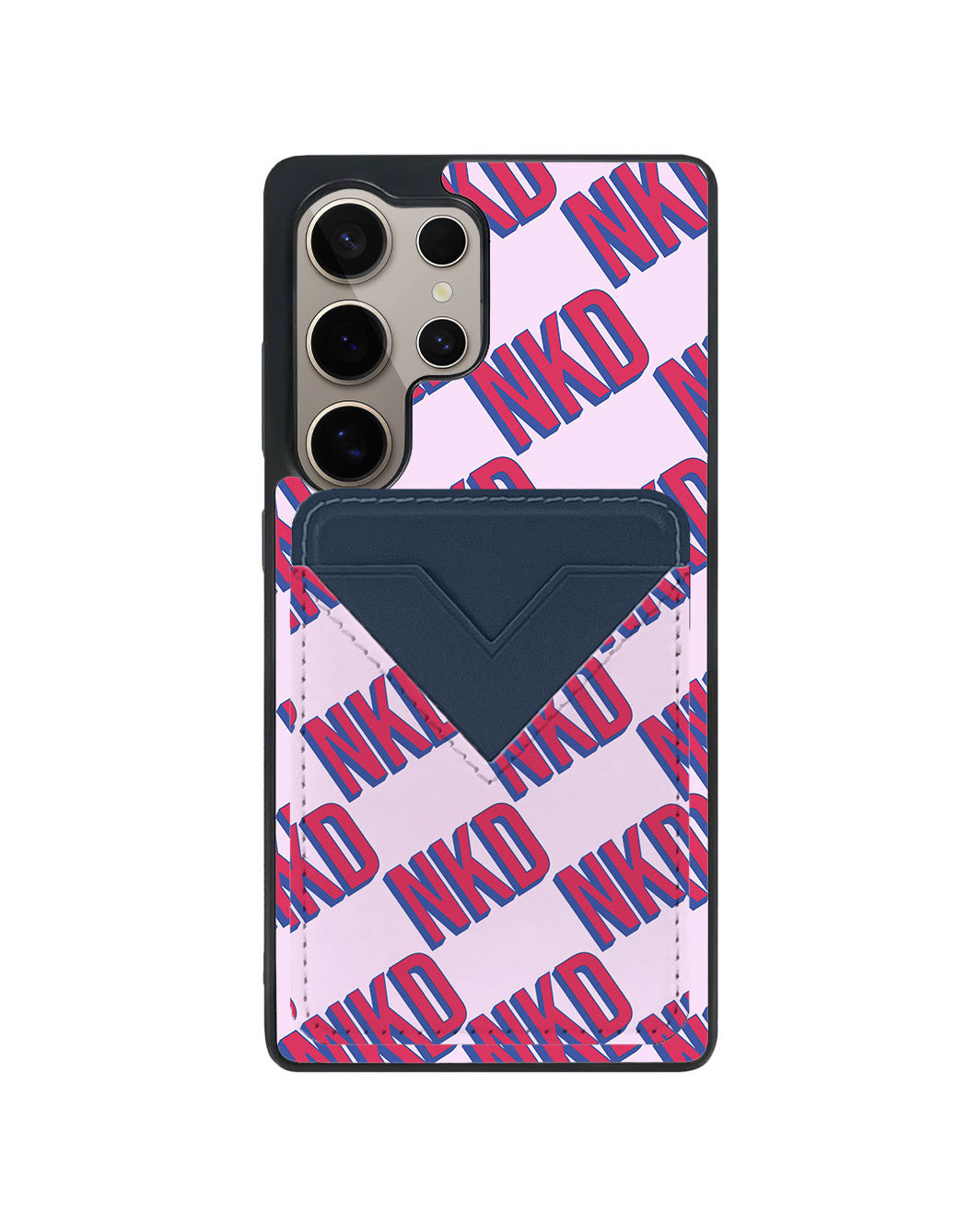 Android Avant Wallet Case - Custom Monogram 3.0 Diagonal Initial 2.0