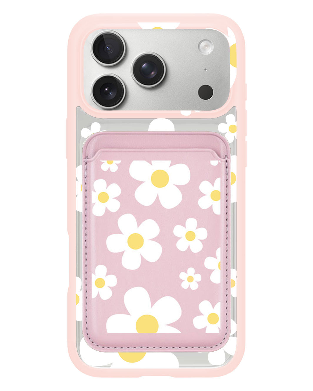 iPhone Magnetic Wallet Case - Daisy 3.0