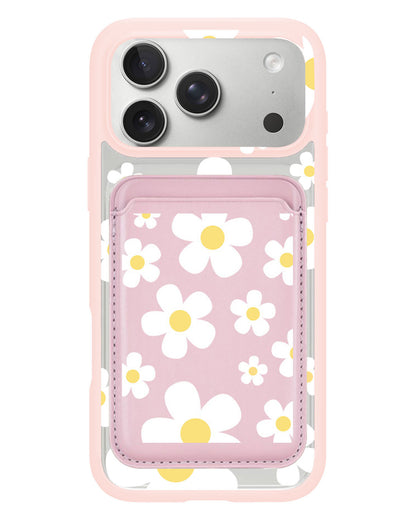 iPhone Magnetic Wallet Case - Daisy 3.0