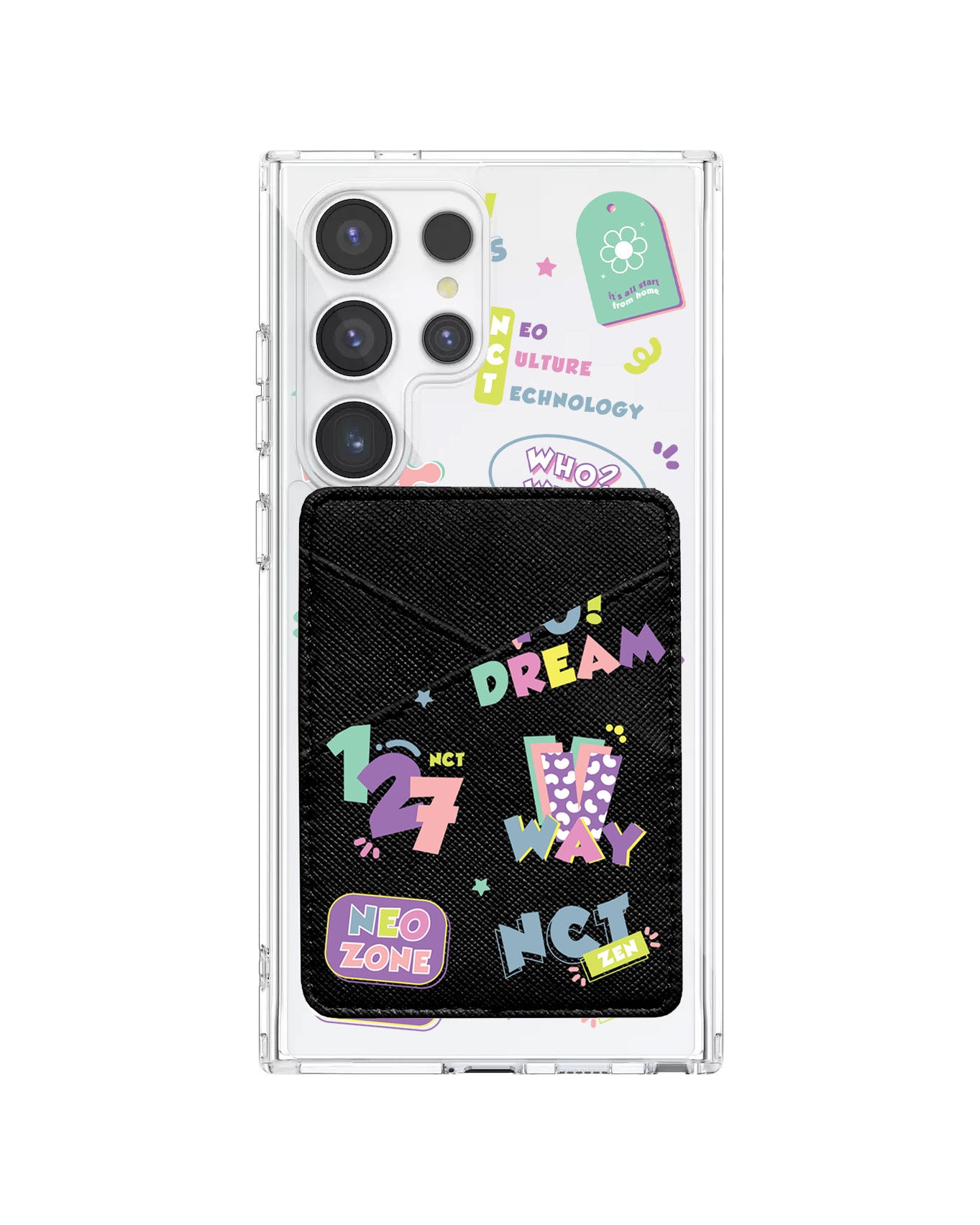 Android Phone Wallet Case - NCT Sticker Pack