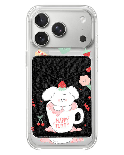iPhone Phone Wallet Case - Happy Tummy