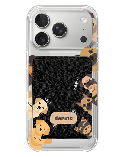 iPhone Phone Wallet Case - Ruff Family