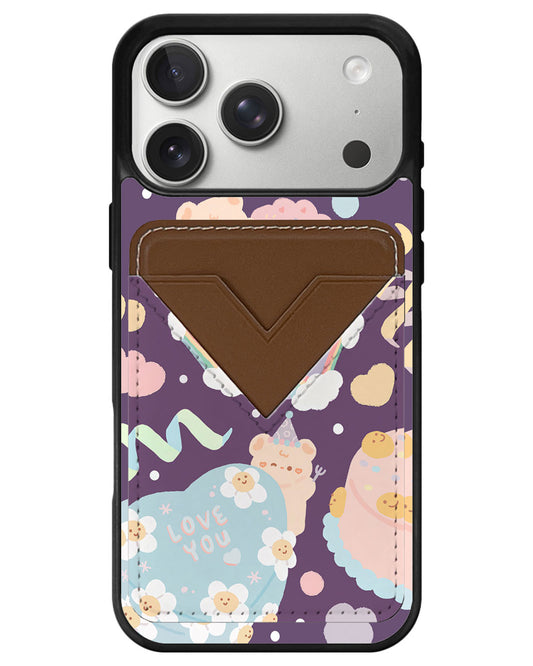 iPhone Avant Wallet Case - Cake Party