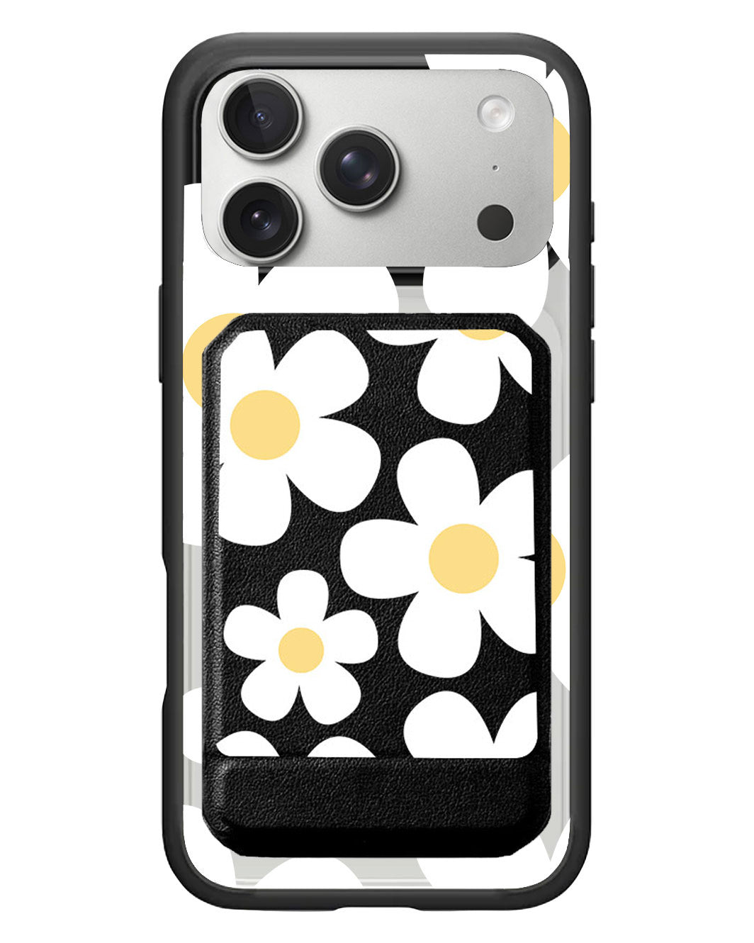 iPhone Magnetic Multifold Wallet - Daisy 1.0