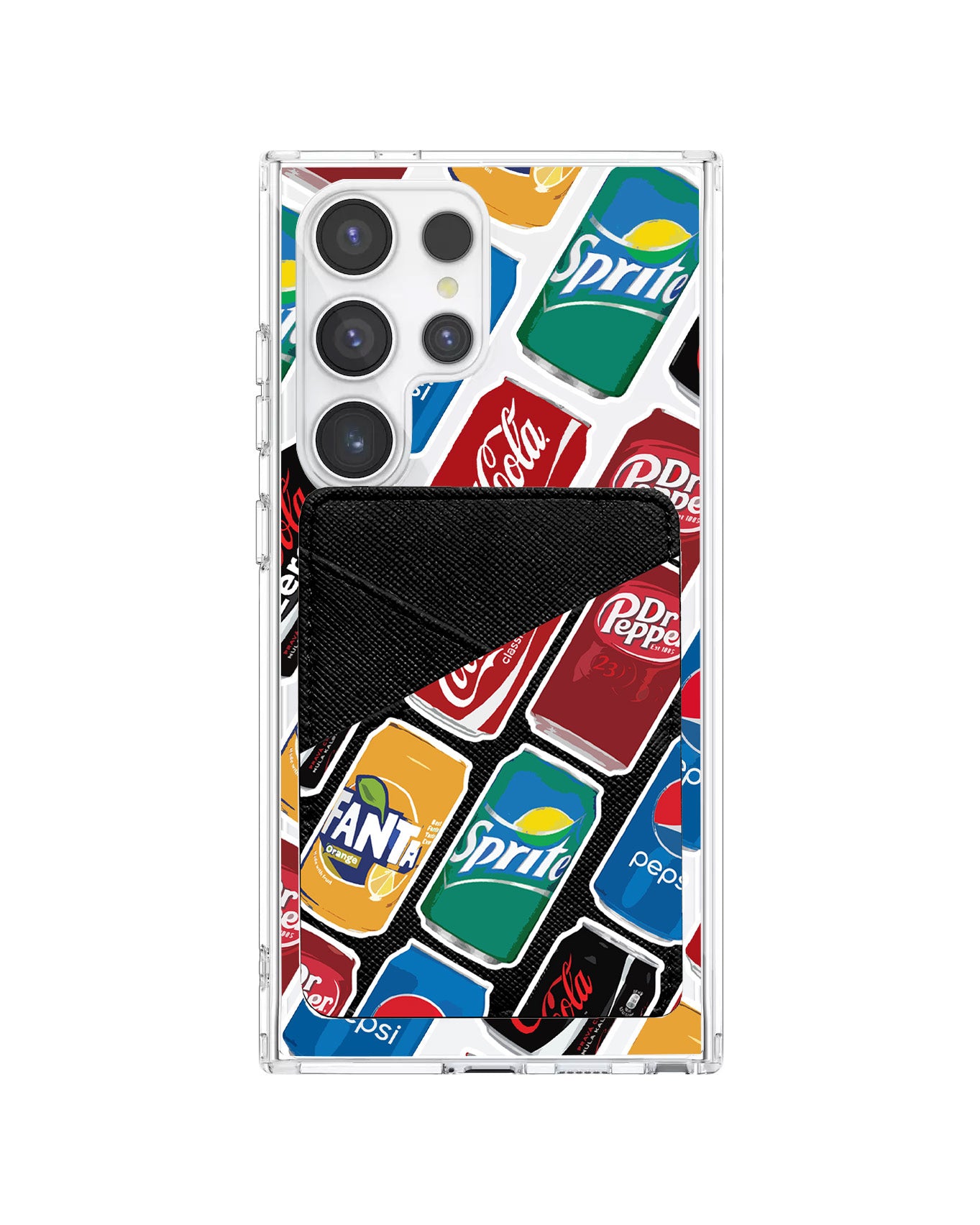Android Phone Wallet Case - Soda