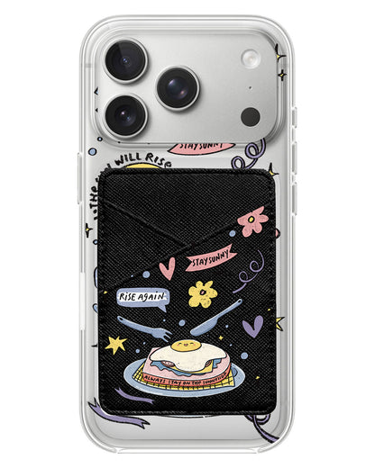 iPhone Phone Wallet Case - Rise