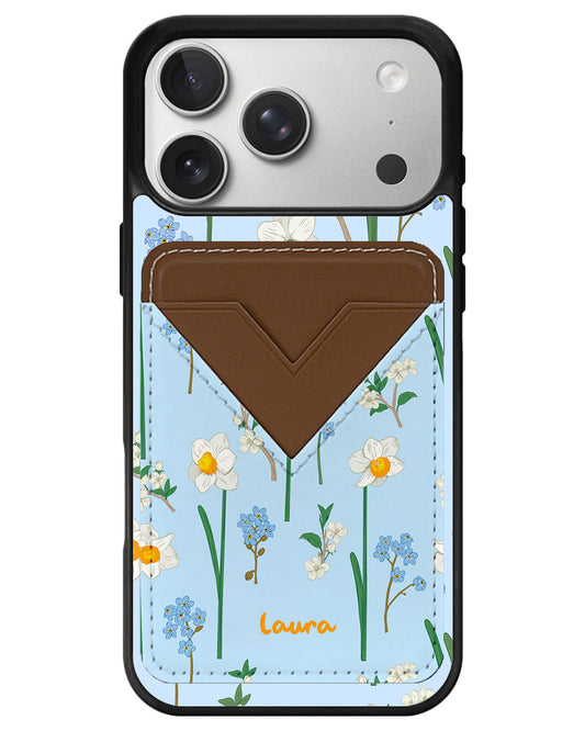 iPhone Avant Wallet Case - December Narcissus