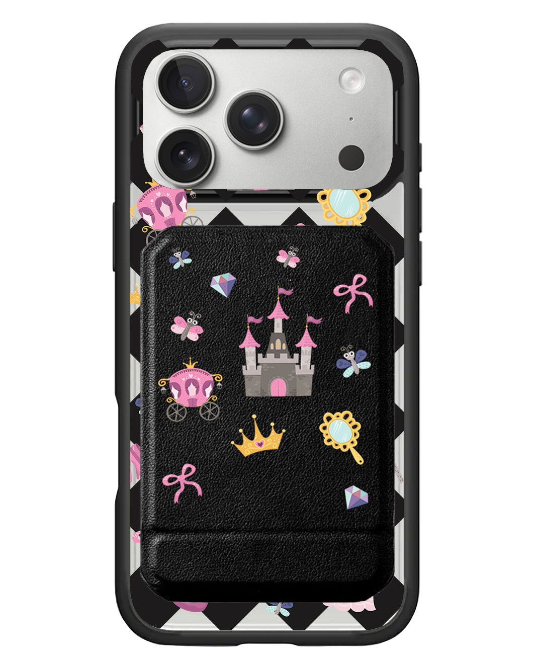 iPhone Magnetic Multifold Wallet - Little Princess