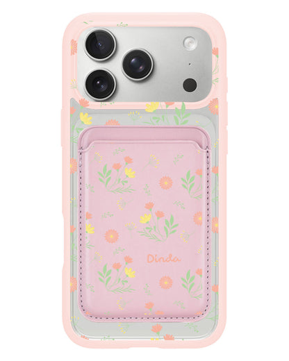 iPhone Magnetic Wallet Case - Dandelion