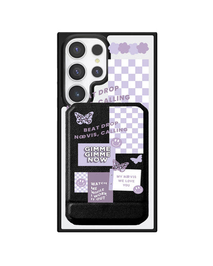 Android Magnetic Multifold Wallet - Aespa Sticker Pack
