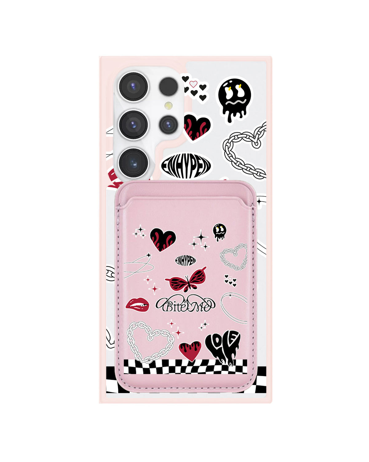 Android Magnetic Wallet Case - Enhypen Bite Me