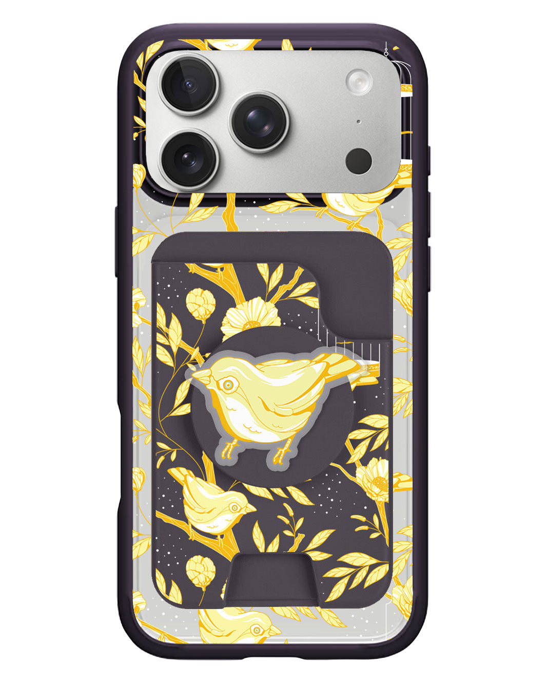 iPhone Magpop Wallet - Lovebird Monochrome 2.0