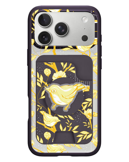 iPhone Magpop Wallet - Lovebird Monochrome 2.0