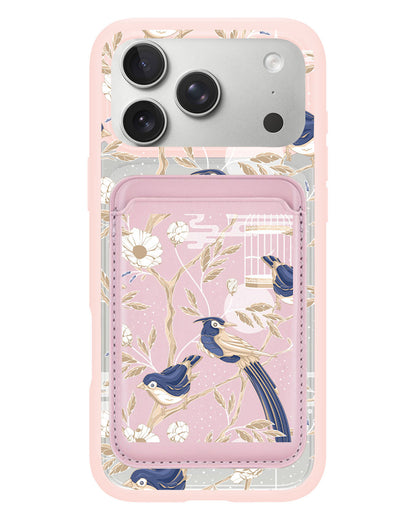 iPhone Magnetic Wallet Case - Lovebird 1.0